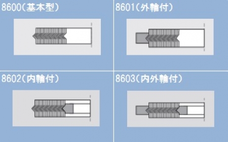 8600シリーズ 渦巻きガスケット(MacTornado)